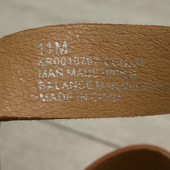 KORKS Willow Comfort Platform Boho Chunky Heels Floral Earth Tone Size 11 M - Picture 7 of 14